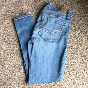 American Eagle Next Level Stretch Mid Rise Jean